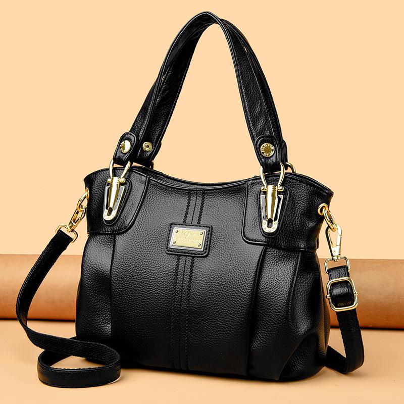 Handtasche mit großem Fassungsvermögen, Umhängetasche, Damen-Crossbody-Tasche, Retro-Mama-Tasche