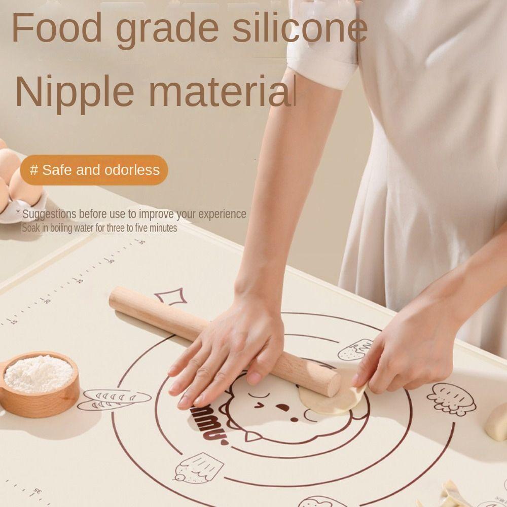 Thickened Dough Rolling Pad Food Grade Pastry Board Household Cake Sheet Liner Bread