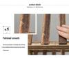 Multi-Layer Wooden Flower Rack for Indoor Balcony or Living Room