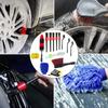 Amazon16Car Cleaning Brush Set Car Wheel Brush Tire Detail Brush Wire Brush Fiber Towel Gloves