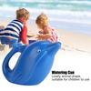 1200ml Outdoor Kinder Kunststoff Cartoon Tier Gießkanne Strand Spielzeug Gartenarbeit Streuen PotBlue