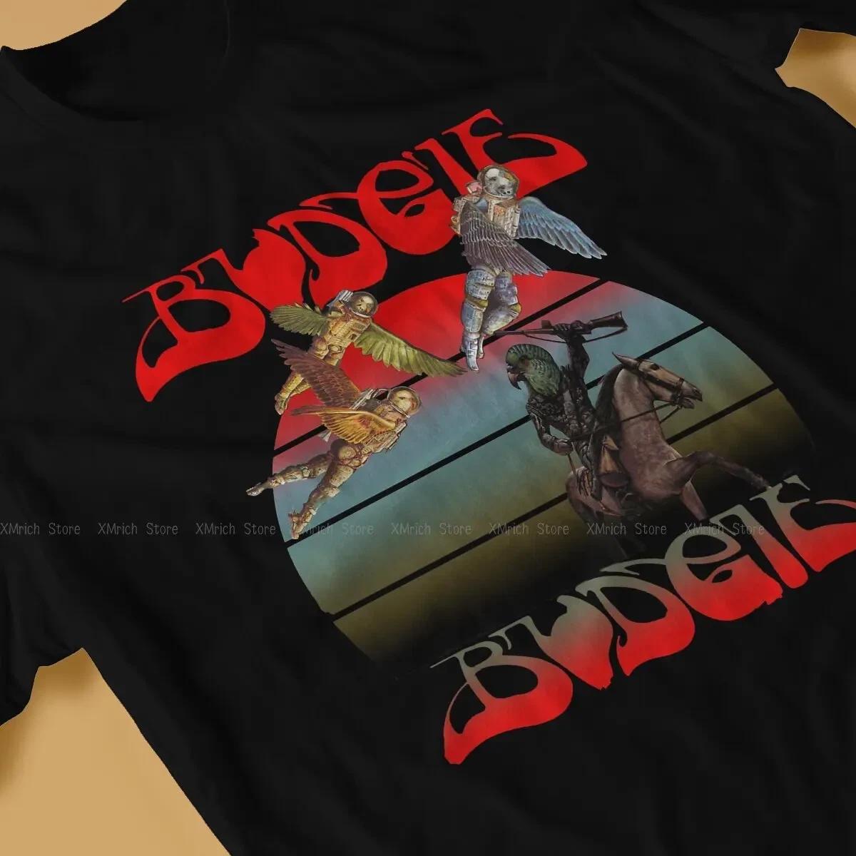 New! Budgie band Cotton Black Shirt Unisex Concert S to 5XL BO631 M