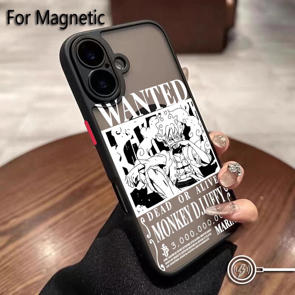 Anime Ones Pieces Luffys Zoros Phone Case For Samsung Galaxy S25 S24 S23 S22 S21 S20 FE Plus Ultra 5G Matte Magnetic