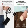 Anti-lost Phone Ropes Tangle-Free Anti-Theft Wrist Band Portable Phone Lanyard  Outdoor