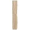 Bathroom Cabinet with Open Shelf HOORN Sonoma Oak