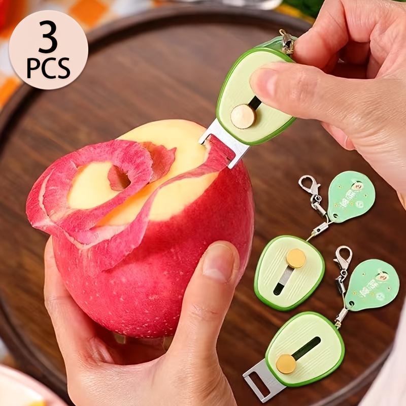 3PCS Portable Peeler, Stainless Steel, Fruit Peeler, Easy To Carry