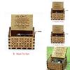 Beautiful Wooden Music Box For Daughter Touching You Are My Sunshine Keepsake Gift