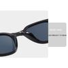 Classic Imitation Wood Grain Square Sunglasse Fashion Retro Wood-like Grain Rice Nail Sunglasses UV Protection Outdoor Sunshade Eyeglasses