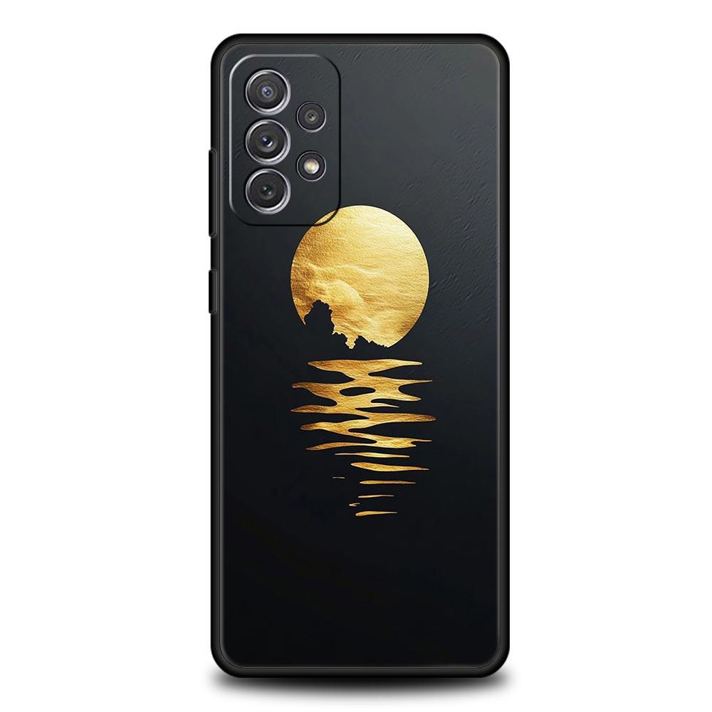 Mountain Sunrise Line Case for Samsung A57 A37 A51 A71 A21S A17 A11 A15 A25 A41 A23 A33 A53 A73 A07 A05S A13 A35 A55 5G Cover