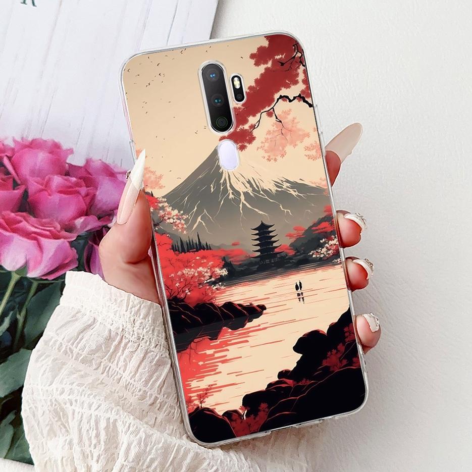 For Oppo A9 2020 Case Oppo A11x New Luxury Painted Cover Shockproof Phone Case For Oppo A5 2020 A92020 OppoA11x Soft Fundas Bags