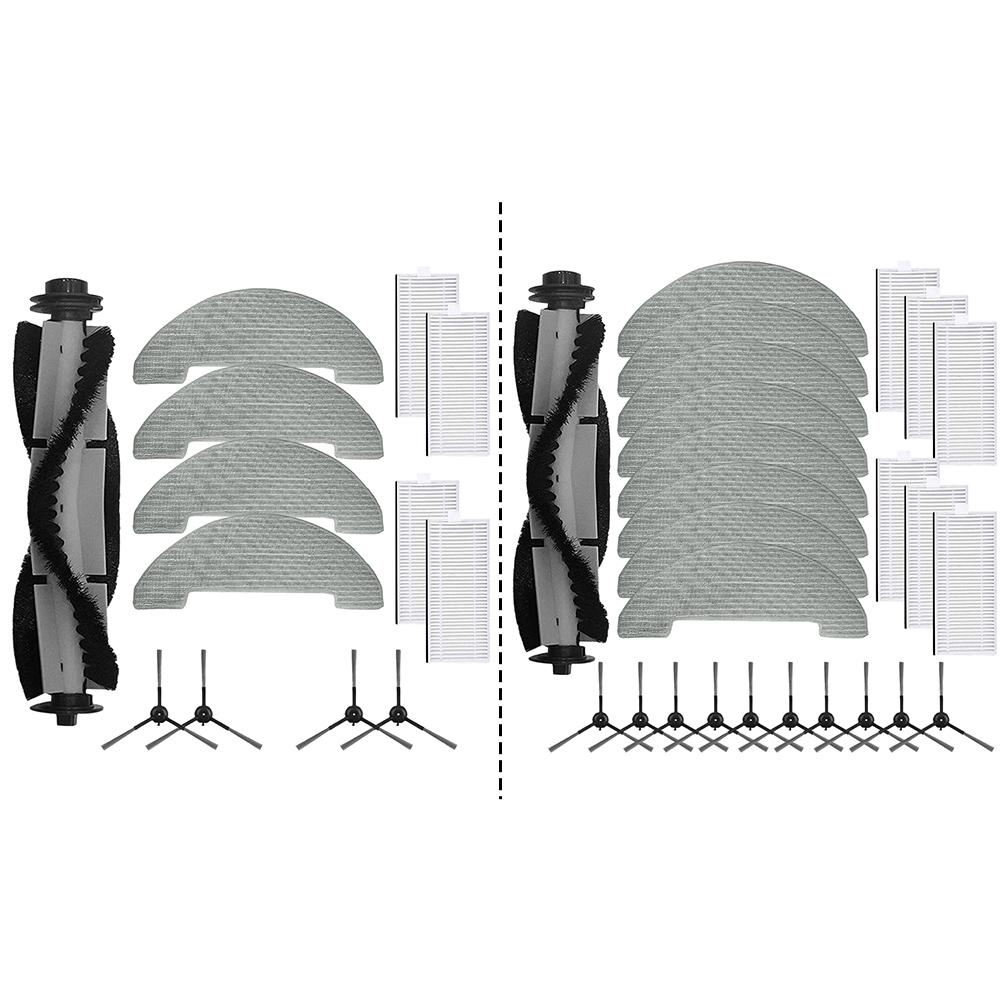 Main Brush Side Brushes Filters Mop Cloths Set For MONSGA MR1 For XIEBro HR1010 For ONSON HR1010 Robot Vacuum Cleaning Parts