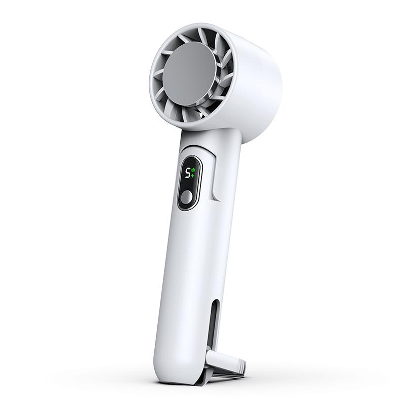 

Folding cooling fan Colder wind Semiconductor Refrigeration Handheld Fan 4000mAh USB Rechargeable Cooling Fan Air Cooler Outdoor