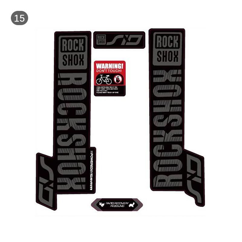 Rock Shox SID Front Fork Sticker Road Bike Race Accessories Decals NEW