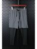 Men's Quick-Dry Stretch Basketball Training Pants - Fake Two-Piece, Lightweight, for Running & Fitness (Spring, Summer, Autumn)