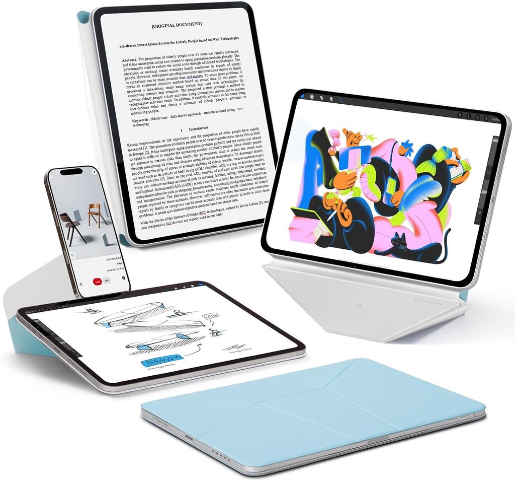 Moft Dynamic Folio Case For Ipad Pro 12.9 6th 5th 4th Gen 2020 2022 Multi Ang