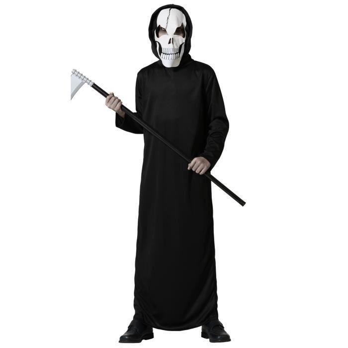 ANGEL TOMAS, SA. Déguisement D'os De La Mort. 10 Ans. Enfant