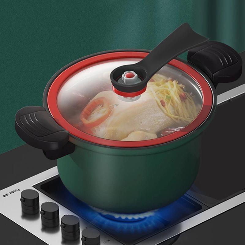 Micro Pressure Crock Pot 3.5L Pressure Cooker Outdoor Camping Micro Pressure Cooker Household Mini Rice Cooker