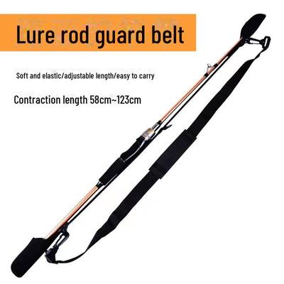 Luya Elastic Fishing Rod Strap: High Elastic Magic, Protective Micro Portable Cover