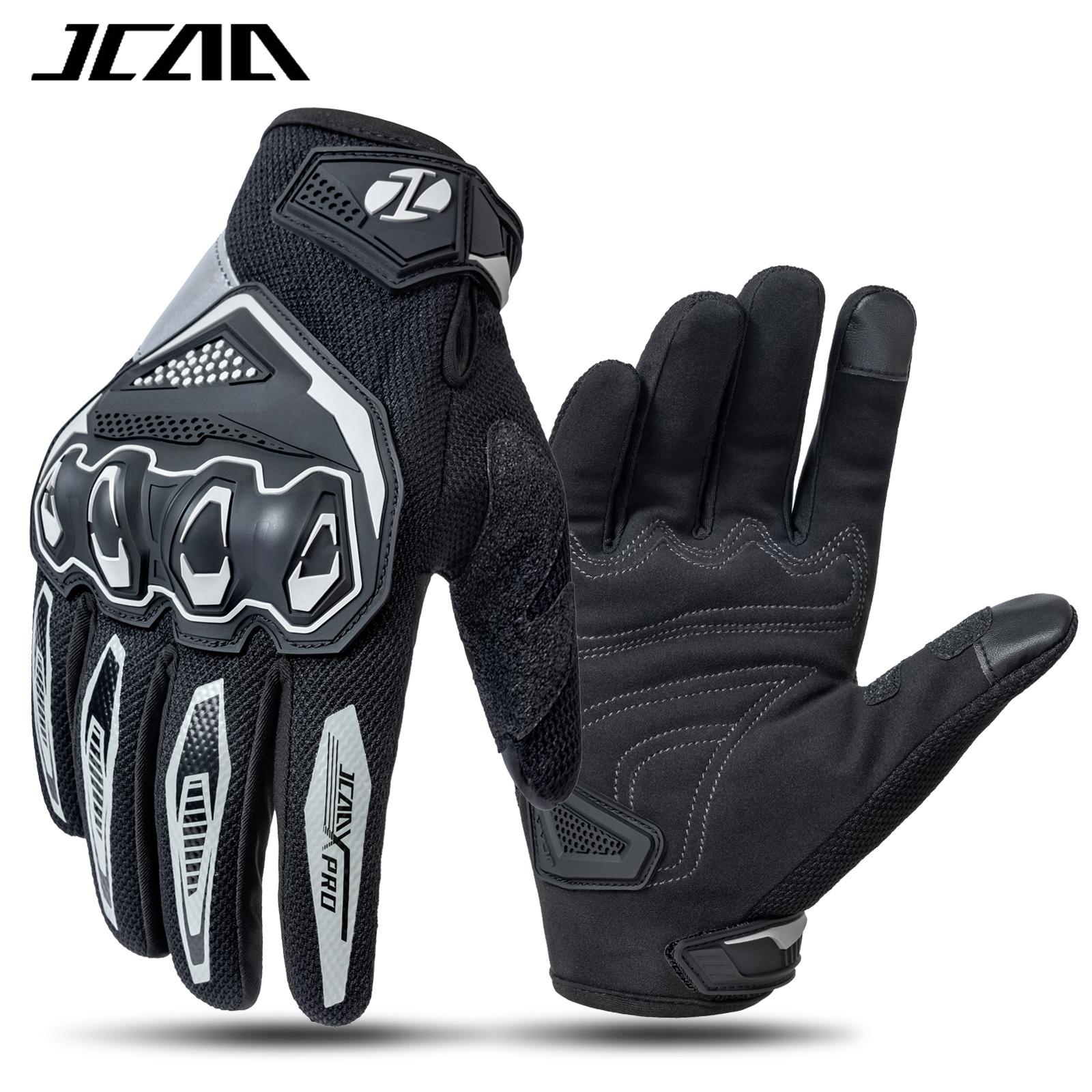 Summer New Motorcycle Gloves Men Touchscreen Motorbike Luvas Moto Cycling Motocross Racing Guantes Outdoor Riding Gloves Women S серый