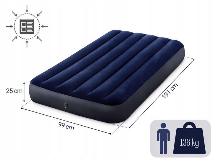 Air Bed Classic Twin Mattress 99 X 191 X 25 Cm #64757
