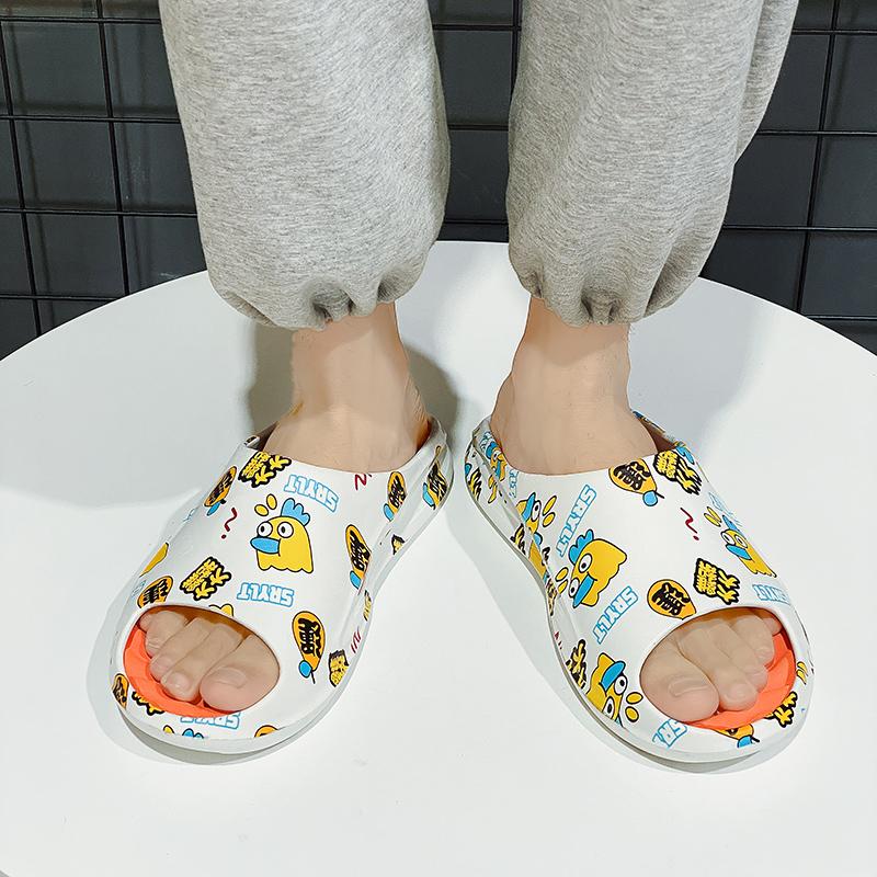 Sandales EVA Ultra -léger Tabouret Chaussures De Plage D'été Pour Hommes Maison Antidérapante, Traînant Loisirs De Plein Air Massage Pantoufles De Sable Pour Femmes