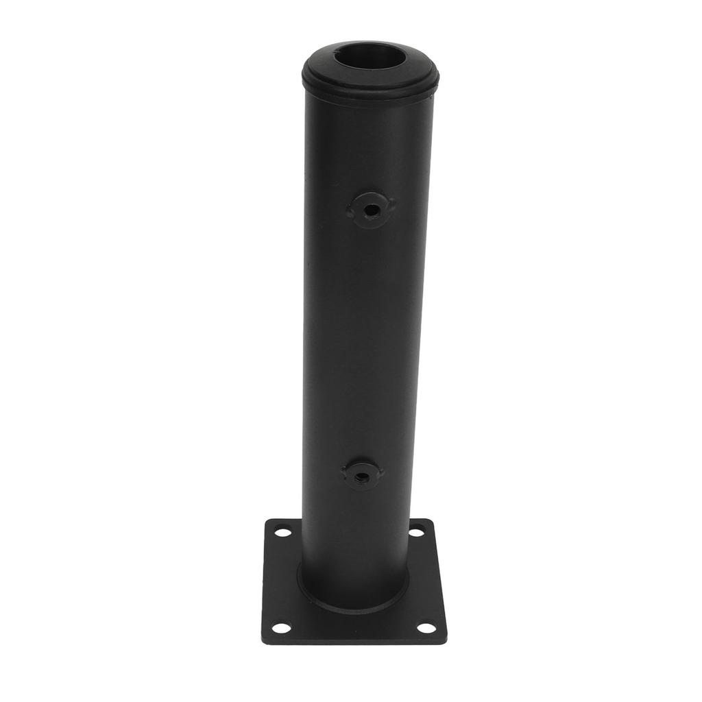 Deck Umbrella Mount Flag Pole Holder Base Bracket Adjustable Table Umbrella Stand for Garden Backyard Balcony