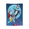 Albtraum Jack Skellington Flanelldecken The Nightmare Before Christmas Vintage Überwurf für Zuhause 125*100cm Teppichstück,