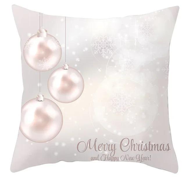 Christmas Themed Pillowcases Car Accessories Office Santa Claus Living Room Sofa Home Pillowcases