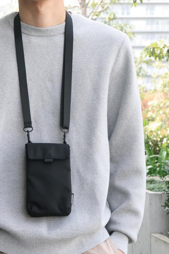 Fonsacoche Smartphone Wallet Shoulder Neck Shoulder Bag [Monomyth] Pouch, Bag, Pouch, Pochette,