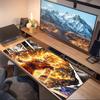 Son Goku Potisk Polštář Protiskluzový Podložka pod Notebook Tablet Velká Podložka pod Myš XXL Podložka Mini PC Herní Podložka S Uzamykatelným okrajem