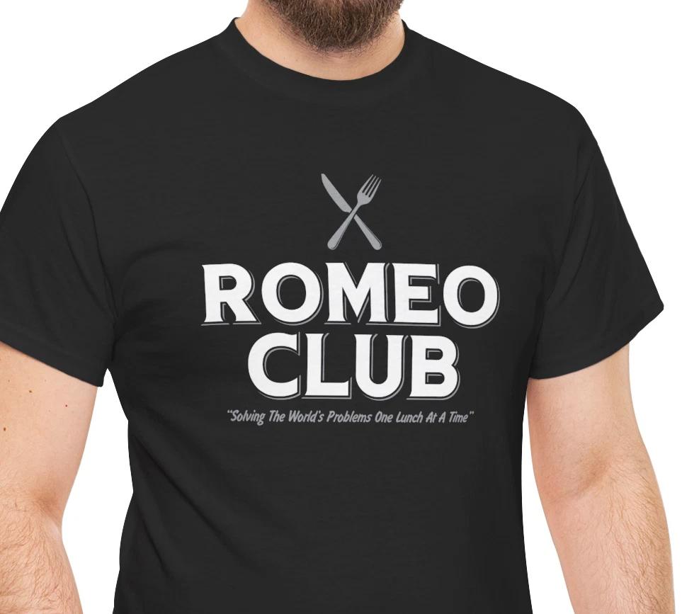 Romeo Club Solving The World s Problems One Lunch At A Time T shirt 3XL