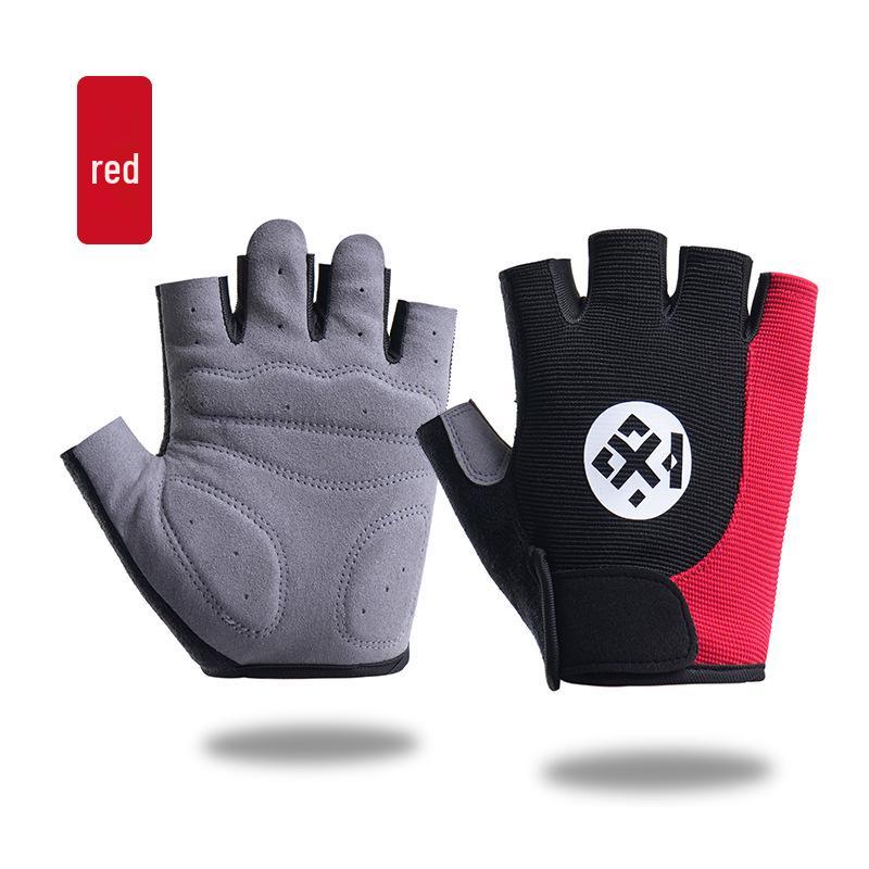 Men's Full Finger Touchscreen Cycling and Mountaineering Gloves, Thickened Palm, Wear-Resistant, Non-Slip.