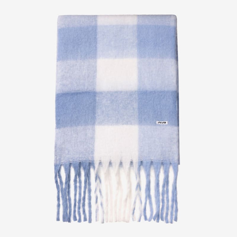 Jucy Judy Pastel Check Muffler JZMF700C