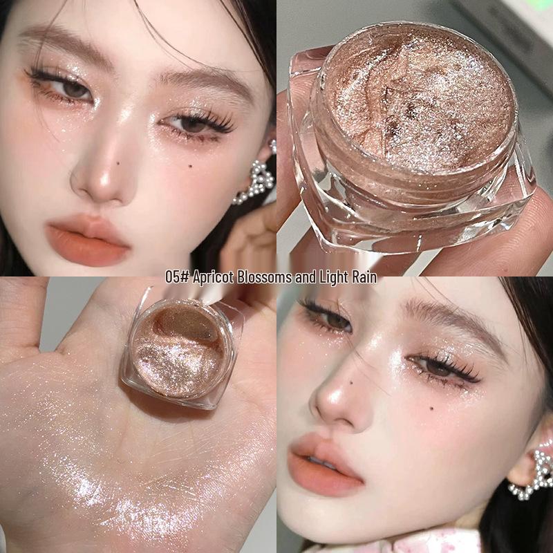 FAICCIA Multi-use Waterproof Gel Eyeshadow Palette: Matte & Shimmer Highlights, Sweatproof, Easy-to-Apply.