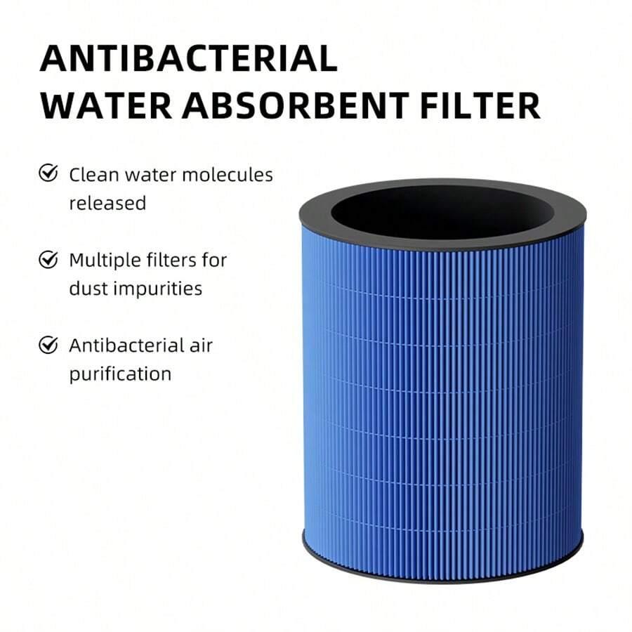 

Увлажнитель воздуха большой емкости 4 л с функцией очистки отрицательными ионами синего света и ароматерапевтическим блоком, USB-увлажнитель с сенсорным управлением