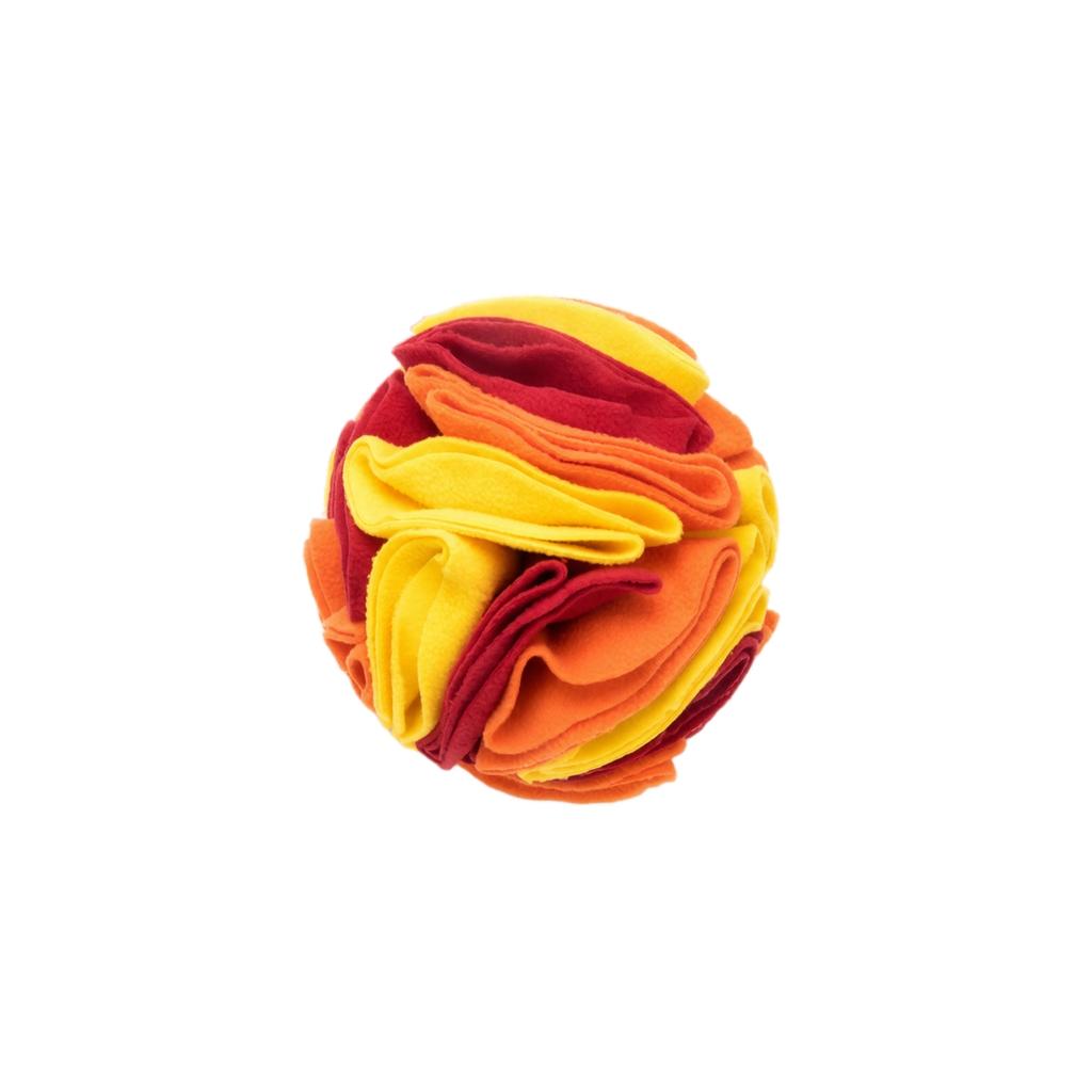 Interactive Snuffle Ball for Dogs Pet Sniffing Toy Slow Feeder Treat Puzzle Ball Durable Soft Material Enrichment Activity for Pets