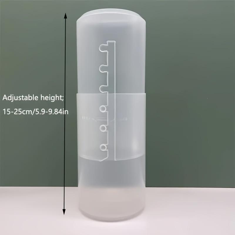 1pc Adjustable Pen Holder Versatile Desk Organizer Pens Pencils Markers Erasers Plastic Compact Space-Saving Office Home School