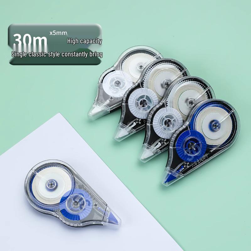 Silent Correction Tape Value Pack for Students - Large Capacity, Ideal for Junior and High School Use