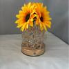 Sunflower Crystal LED Night Light - Rose Design for Bedroom or Desktop Décor, Perfect Birthday Gift