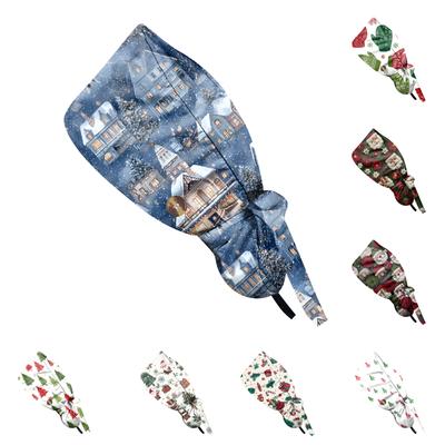 Pracovní čepice s módním potiskem, ležérní dámská čepice do culíku, čepice Wash, čepice Baotou