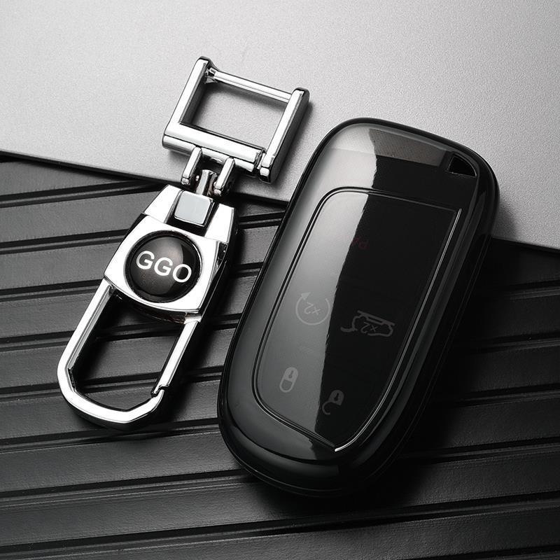 Guscio Copri Chiave Compatibile con Jeep Compass, Grand Commander, Cherokee, Renegade