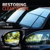 Inner Windshield Glass Oil Film Cleaner Front Car Glass Oil Film Remover Automotive Glass Sponge Cleaning Brush for Car Cleaning