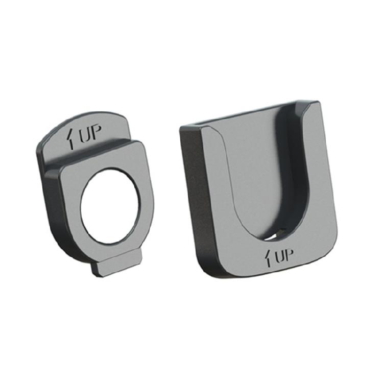 

Powerful Strong Magnetic Holder for Remote Control Shelf Wall Mount Storage Hook чорний