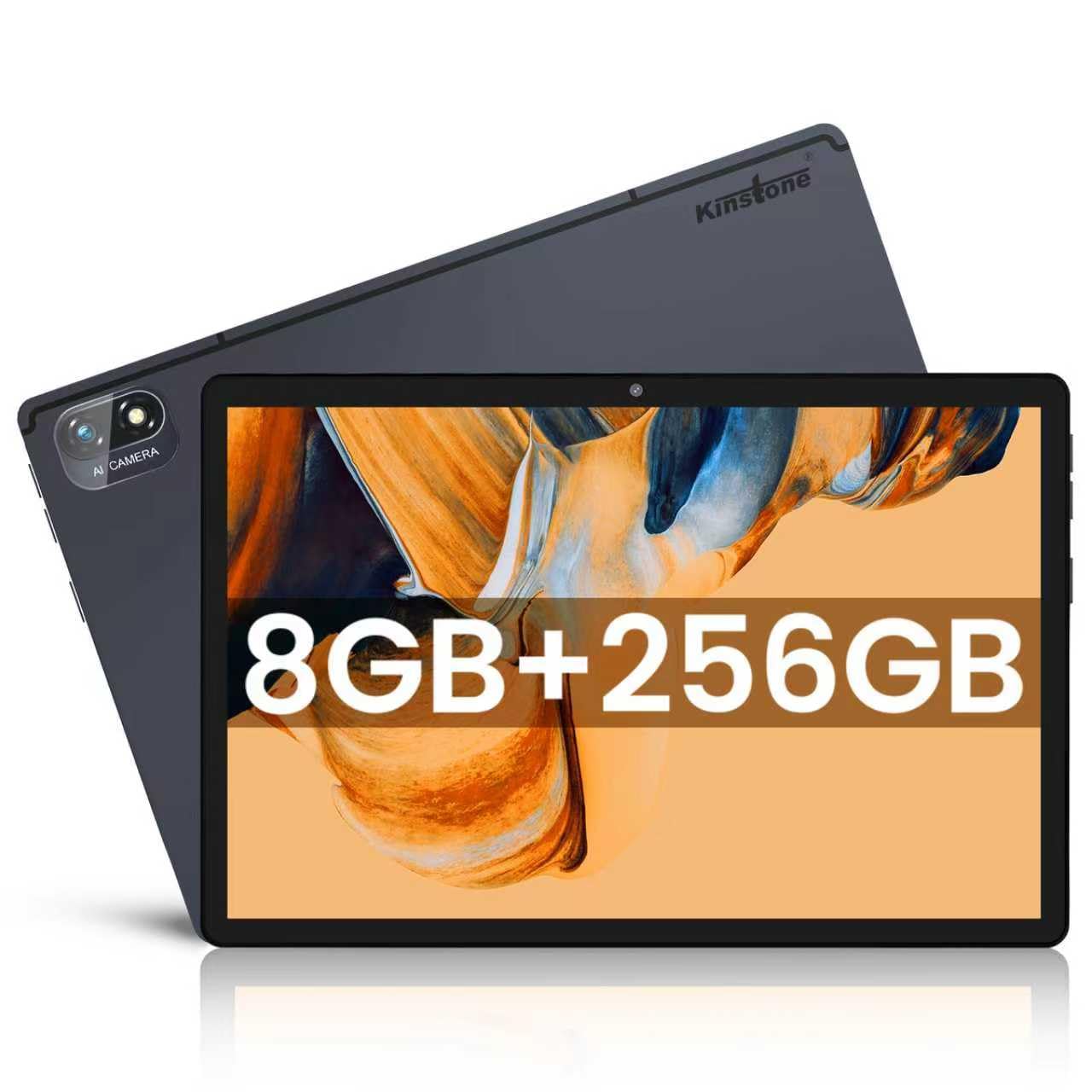 

Kinstone Gaming Android 5G Model 8GB 256GB 1TB CPU 1920x1200 FHD IPS Large 8000mAh GMS Face Japanese Instruction Manual Ideal for Online Classes сірий колір