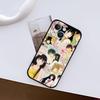 K-Kimi Ni T-Todoke Sawako Phone Case For IPhone 1716 15 14 13 Pro Max 11 12 Mini X Xs XR Black Silicone Cover