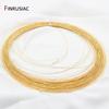 14K Gold Plated 0.6mm Copper Wire For Jewelry Making Handmade DIY Jewellery Material