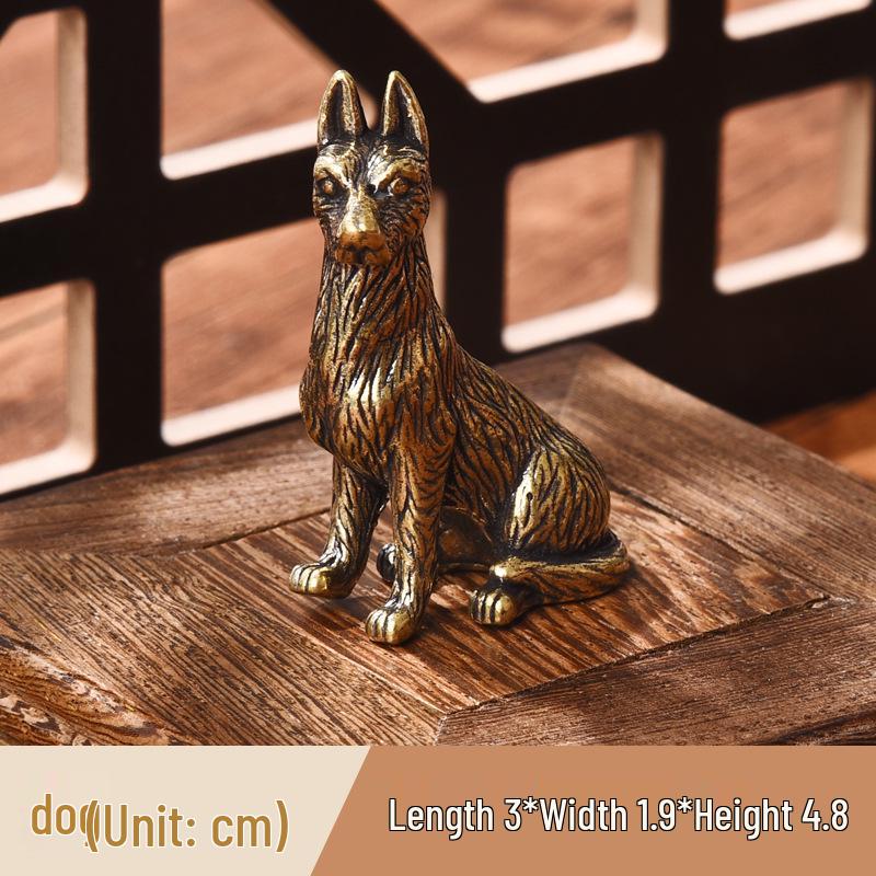 Komplettes Set Messing Chinesische Tierkreisfiguren: Ratte, Ochse, Tiger, Hase, Drache, Schlange, Pferd, Schaf, Affe, Hahn, Hund, Schwein.