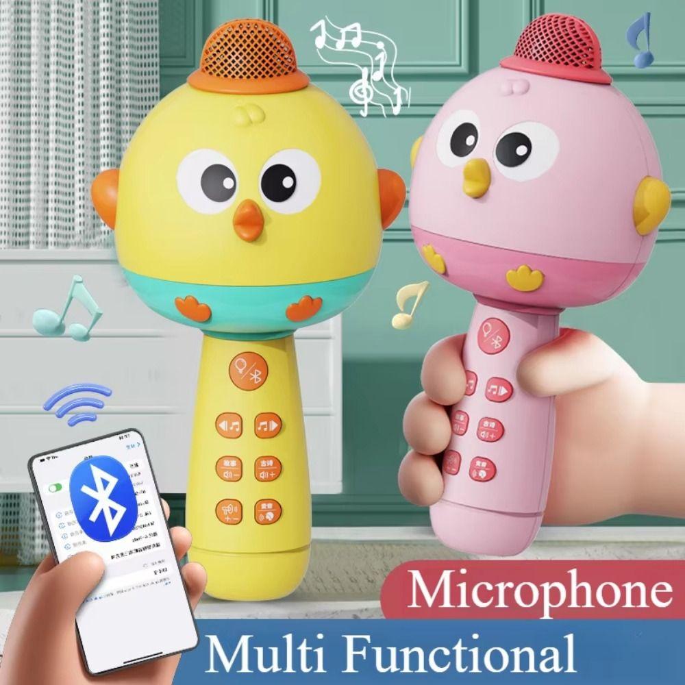 Music Kids Microphone with Speaker Cute Children Singing Machine  Home Use