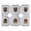 White Connection Box 43*33 Mm Accessories For Motor Capacitor