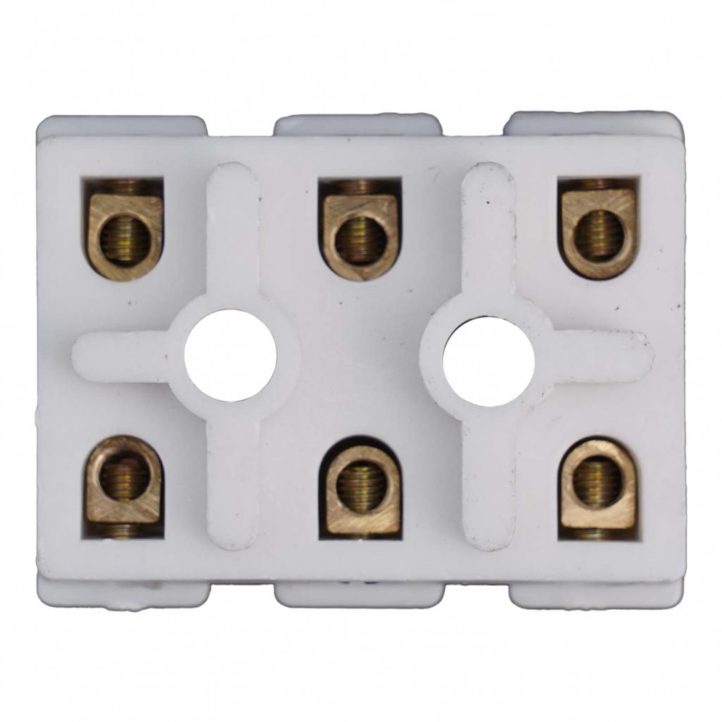 White Connection Box 43*33 Mm Accessories For Motor Capacitor